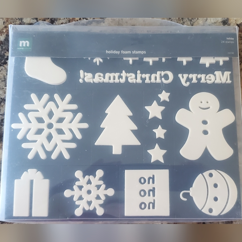 Making Memories Holiday Foam Stamps